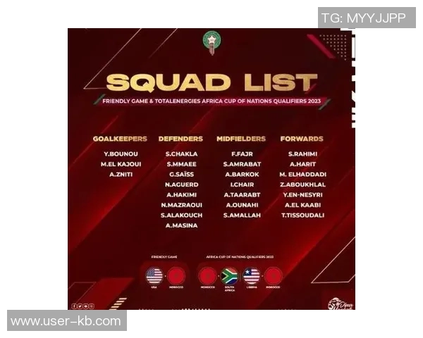 摩洛哥非洲杯大名单公布阿什拉夫迪亚斯马兹拉维领衔布努入选